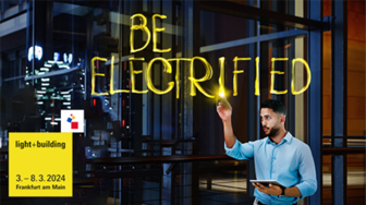 Be electrified: light+building 2024